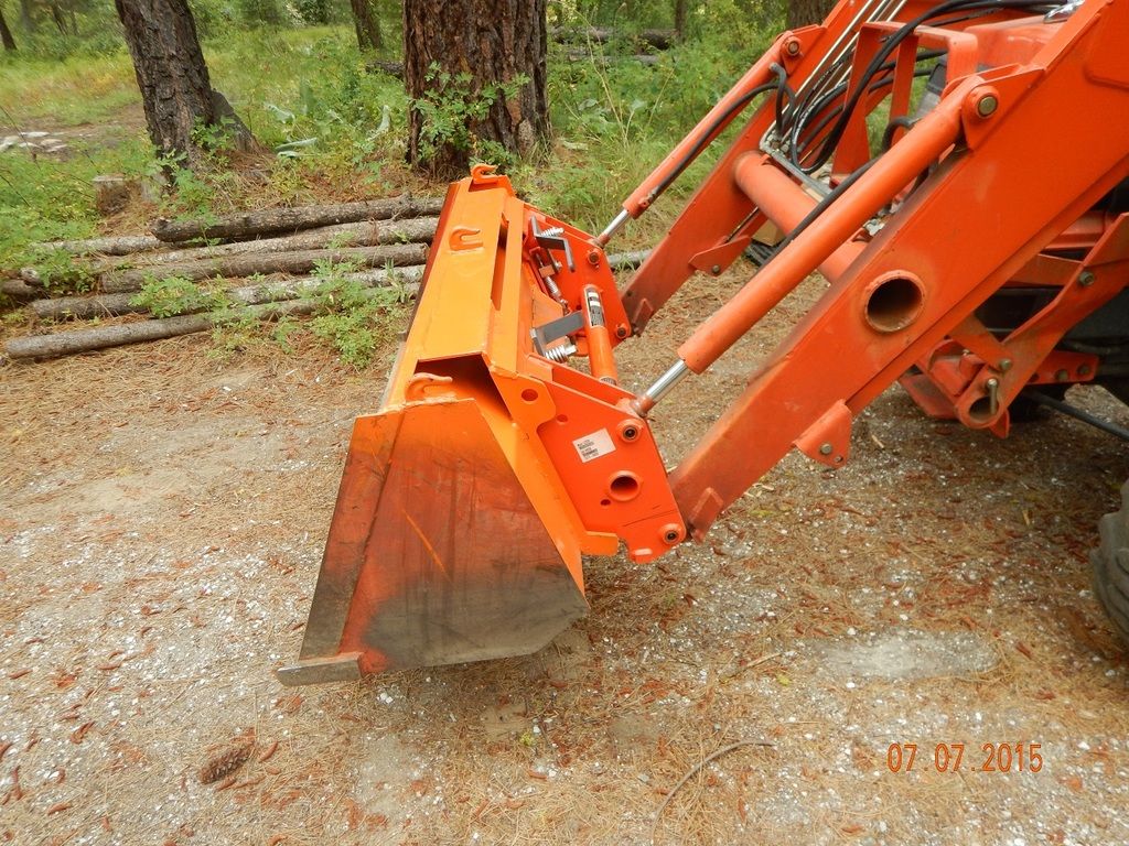 Kubota OEM SSQA for L4310 with LA681/682 and bucket modification